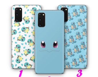 Squirtle 1 Handytasche für Samsung Galaxy S21 S22 S23 S24 S25 FE S26 Plus Ultra Edge Rand Cartoon Charakter von Ball Fight Hero