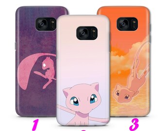 Mew 3 Phone Case Cover For Samsung Galaxy S5 S6 S7 S8 S9 EdGE PLuS LtE NEO Models Cartoon Character Hero From Ball Fight Hero