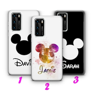 IL TUO NOME MiCKEY 1 HUAWEI P9 P10 P20 P30 P40 Lite Pro Plus LG G5 G6 Custodia Cover Personalizzabile Personalizzabile Personalizzata Lettere Personalizzate