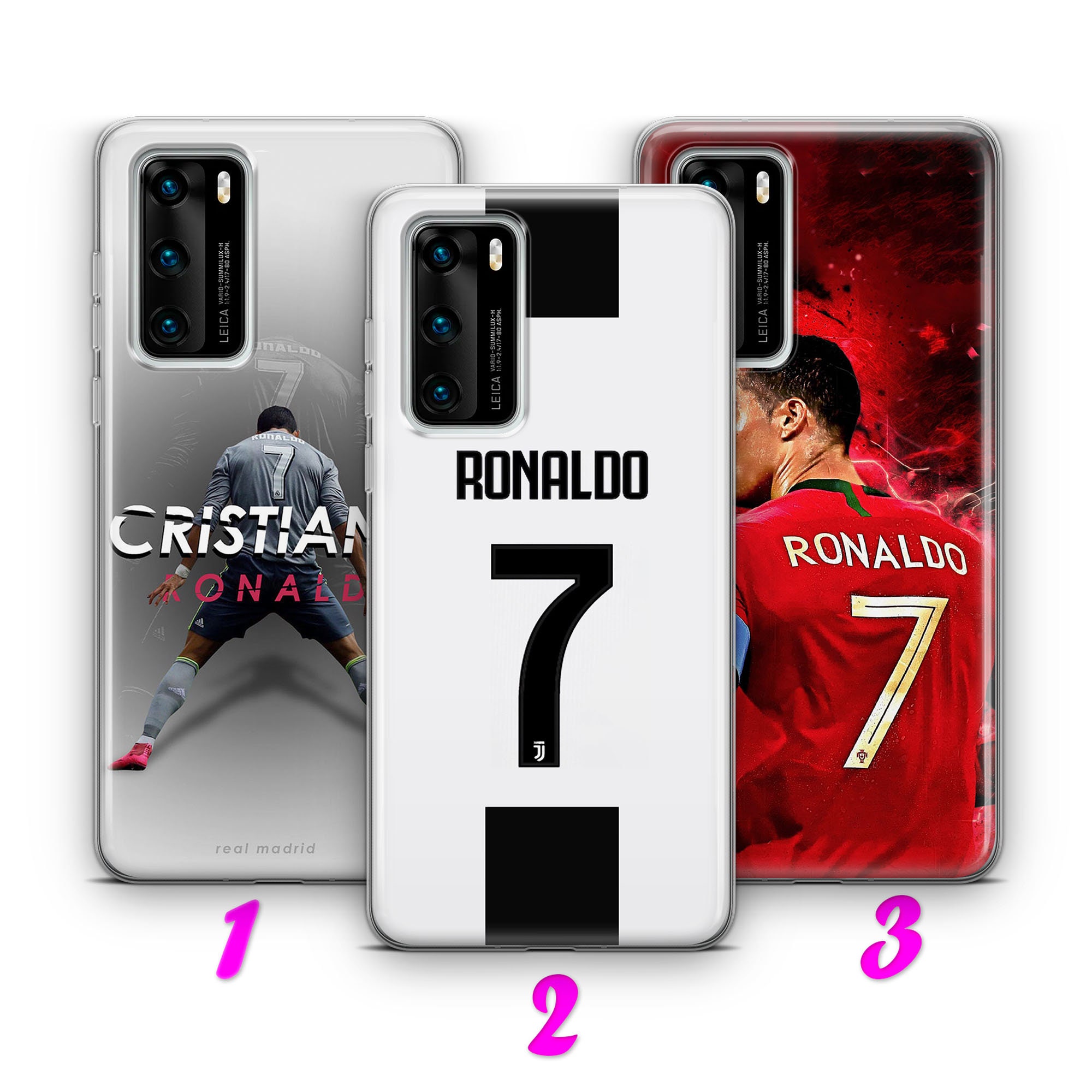 Coque Huawei P40 Lite - Design CR7 The Boss Foot Maillot - Protection Personnalisée - Noir - Impression HD - 10