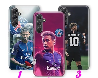 Neymar 2 Cover per telefono per Samsung A14 A15 A16 A17 A25 A26 A34 A35 A36 A37 A54 A55 A56 A57 A72 A73 + altri modelli Calcio da Silva