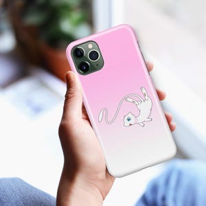 Mew 1 Phone Case For Apple iPhone 11 12 13 14 15 16e 17 17e 18 Air PRO Plus Mini Max Cartoon Character Hero From Ball Fight Figure Animal imagen 6