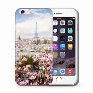 PARIS 3 iPhone 4 5 SE 1 2 3 Gen 6 7 8 X s Max plus XR Thin Case Cover Eiffel Tower City Of Love France Capital of Romance Travel Destination 3