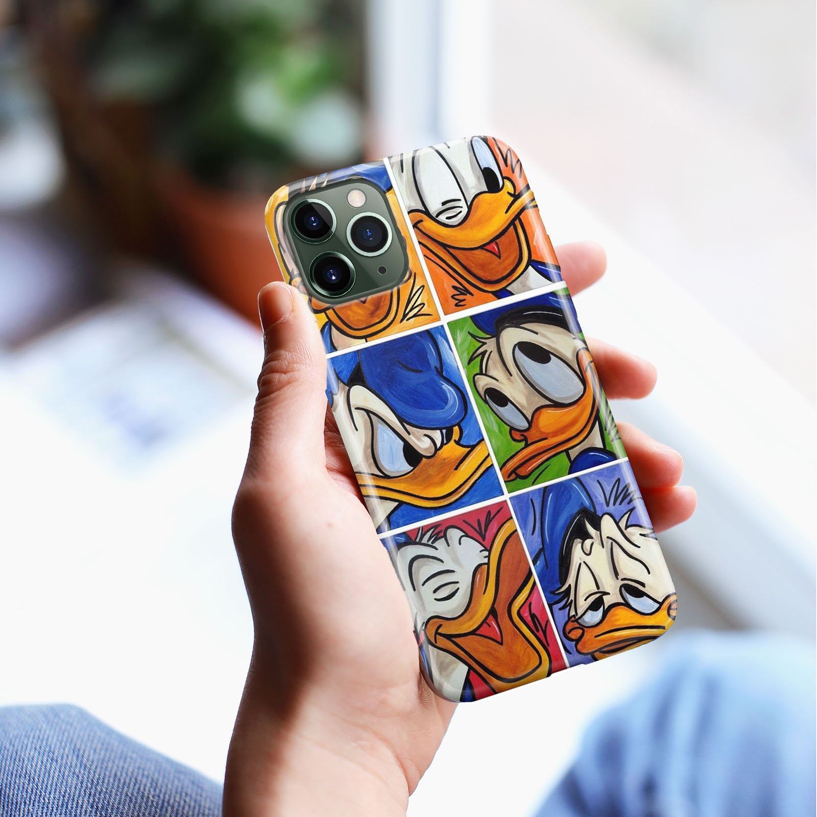 ドナルドダック 3 iPhone 11 12 13 14 15 16 17 Pro Max Mini Plus Air