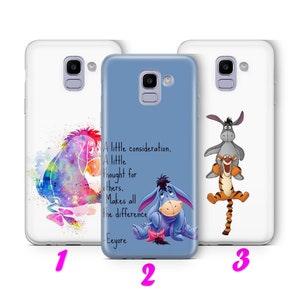 EEYORE 2 Phone Case Cover For Samsung A3 A5 A6 A7 A8 J3 J5 J6 J7 Models inspired by Disney Cartoon Sad Donkey Iaah Winnie the Pooh Toy Easel
