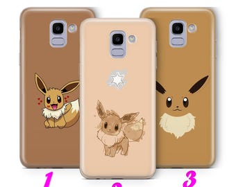 Eevee 2 Phone Case Cover For Samsung Galaxy A3 A5 A6 A7 A8 J3 J5 J6 J7 Models Cartoon Character Hero From Ball Fight Figure Hero