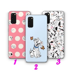 101 Dalmatyńczyków 1 Etui na Telefon Samsung Galaxy S20 S21 S22 S23 S24 FE S25 Plus Ultra Disney Cartoon Spots Dogs Paws Cruella De Vil