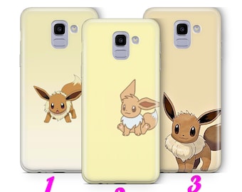 Eevee 3 Phone Case Cover For Samsung Galaxy A3 A5 A6 A7 A8 J3 J5 J6 J7 Models Cartoon Character Hero From Ball Fight Figure Hero