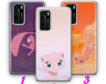 Mew 3 Handyhülle für HUAWEI P9 P10 P20 P30 P40 LiTE PRO PLUS LG G5 G6 Modelle Cartoon Charakter Held von Ball Fight Hero