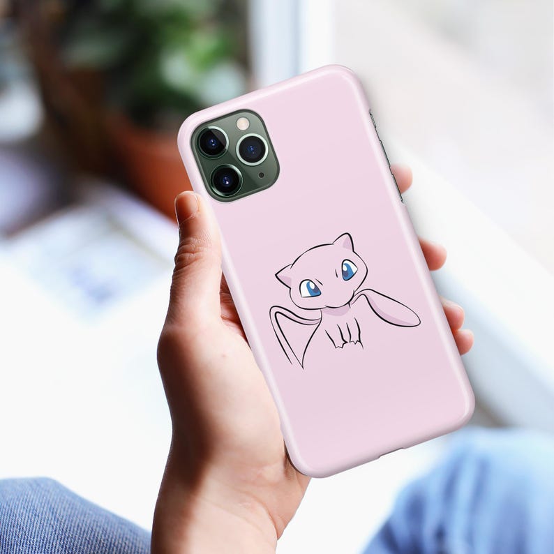 Mew 1 Phone Case For Apple iPhone 11 12 13 14 15 16e 17 17e 18 Air PRO Plus Mini Max Cartoon Character Hero From Ball Fight Figure Animal imagen 8