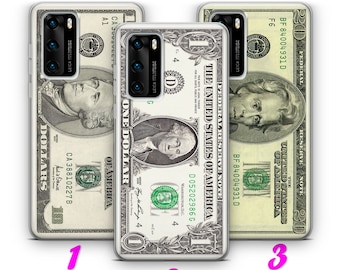 MoNEY DoLLAR BiLLS 3 HUAWEI P9 P10 P20 P30 P40 Lite Pro Plus LG G5 G6 Case Cover Money Dollar Bill Cash 10 USD 20 1 Dollar American Green