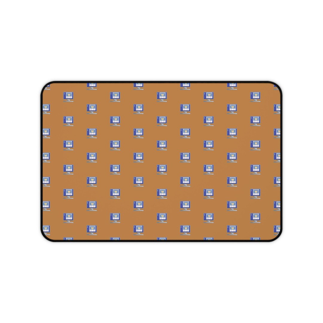 Desk Mat Icon Office Desk Mat - Etsy