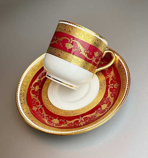 ミントンティファニーデミタス