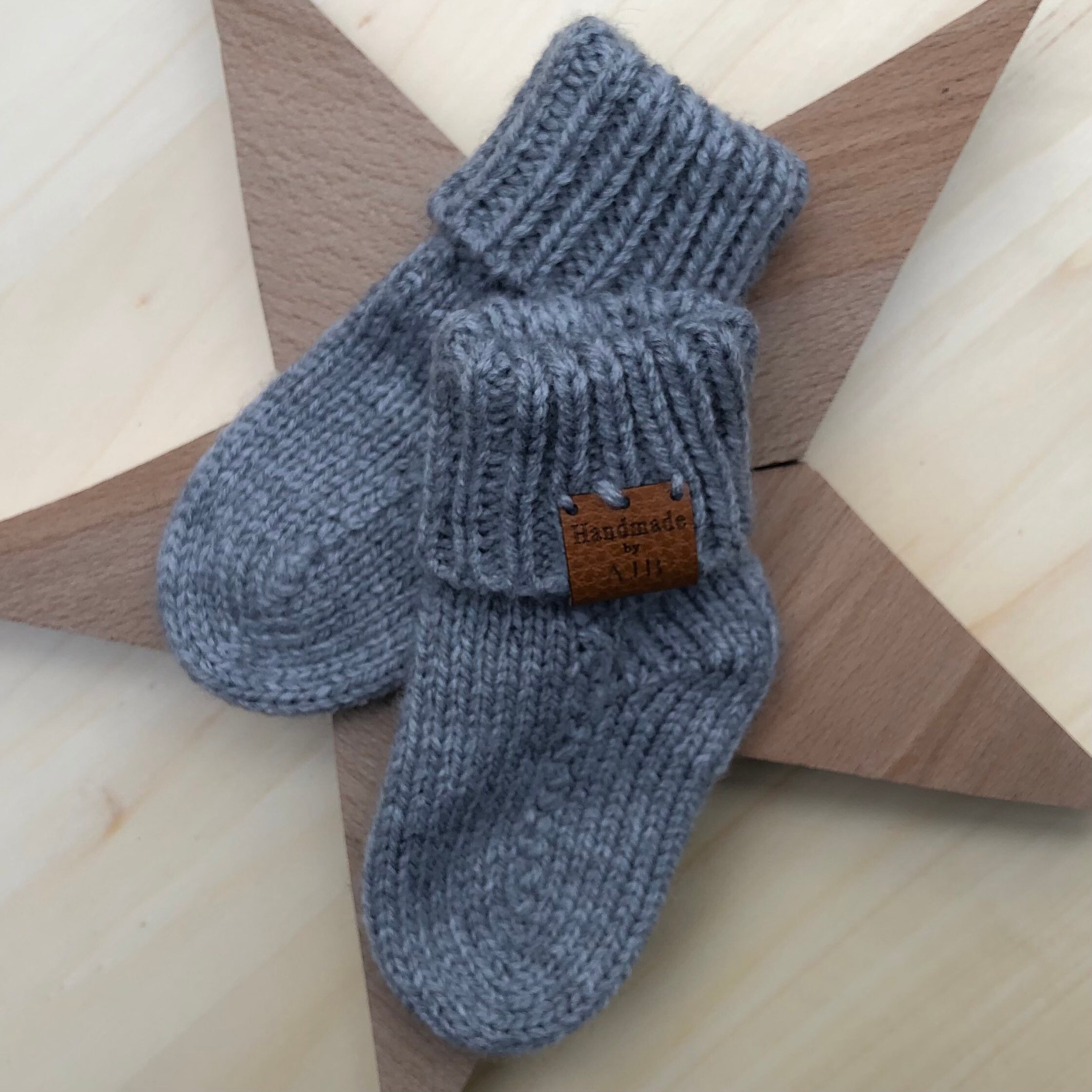 Handmade Baby Blanket and Sock Set Etsy