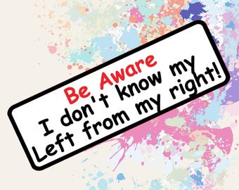 Funny Student Driver Bumper Magnet | Beginner Car Humor Gift for New Learners