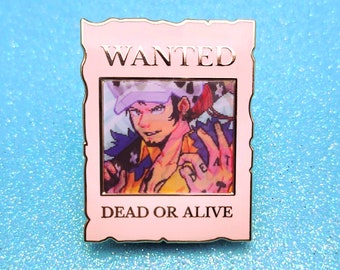 Surgeon Wanted Poster / Animated Hard Enamel Pin / Lenticular Pin