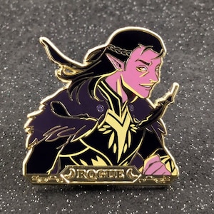 Rogue Hard Enamel Pin