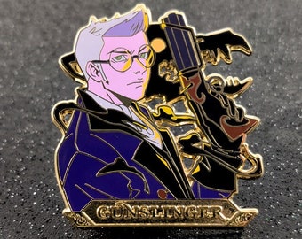 Gunslinger Hard Enamel Pin