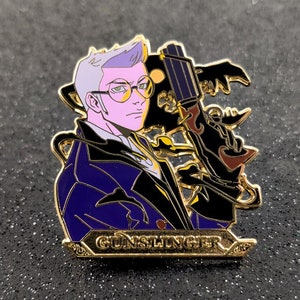 Gunslinger Hard Enamel Pin