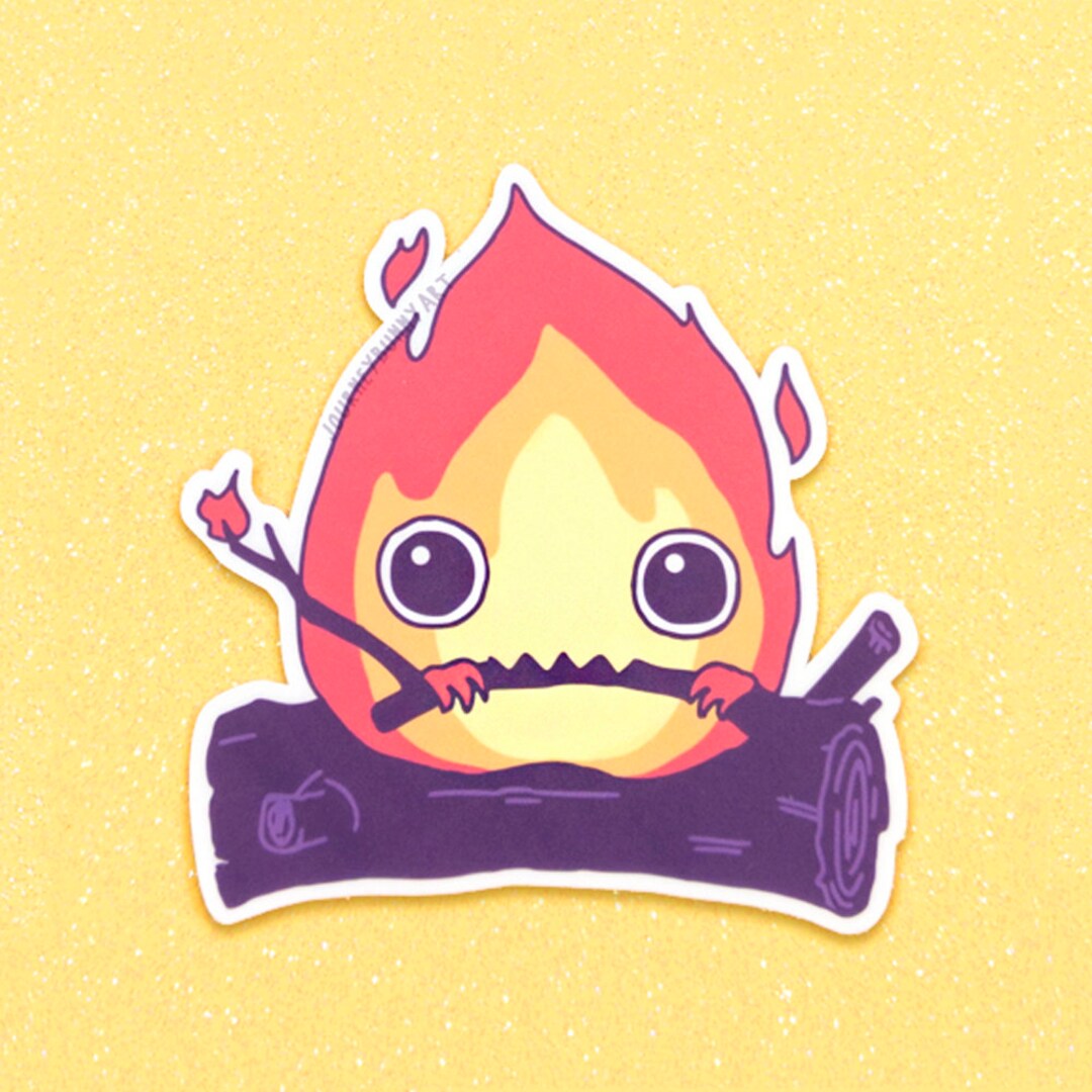 Sentient Fire Vinyl Sticker / Waterproof / UV Resistant / Decal - Etsy