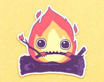 Sentient Fire Vinyl Sticker / Impermeable / Resistente a los rayos UV / Decal