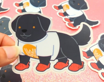 What a Doggo Vinyl Sticker / Waterproof / UV Resistant / Decal