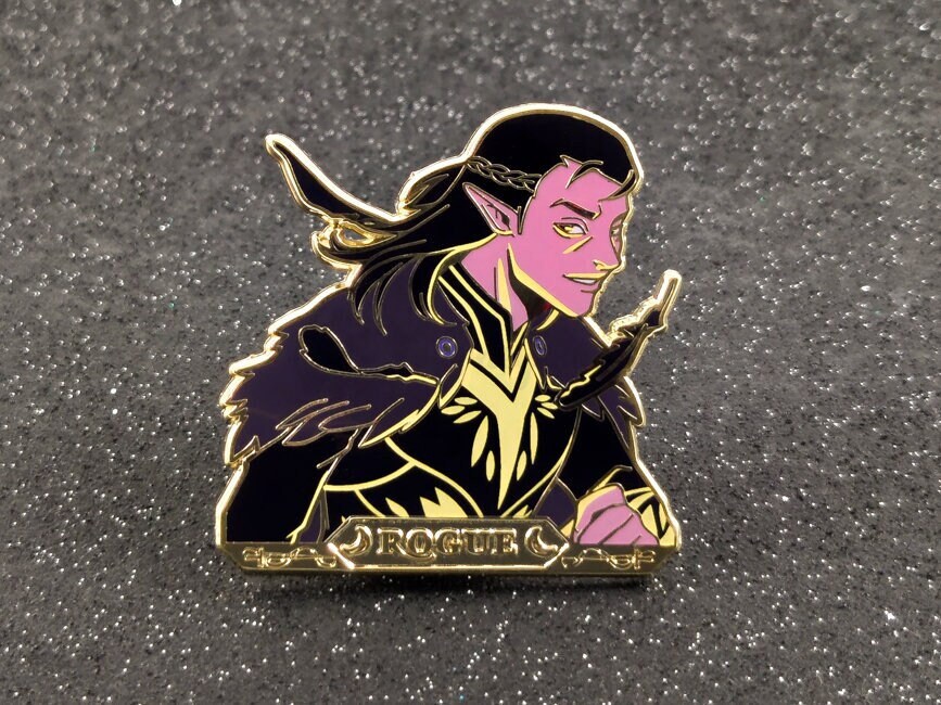 Rogue Hard Enamel Pin - Etsy