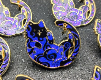 Galaxy Cat / Hard Enamel Pin