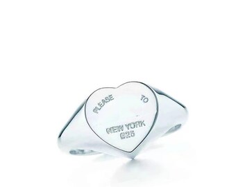 tiffany and co rings heart