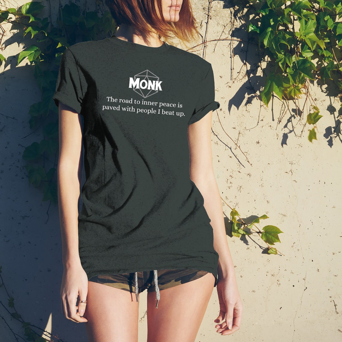 code monk t shirt