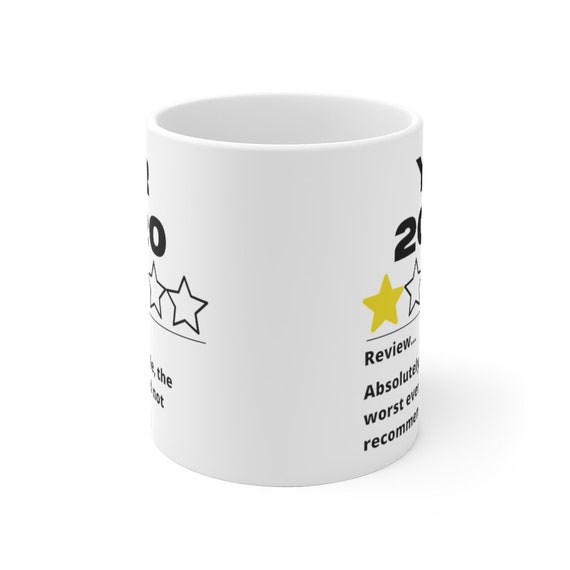 2020 One Star Funny Coffee Mug White Ceramic 11 Oz Unique Gift for Him or  Her - Etsy