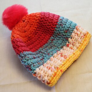 Crochet Winter Hat (Multicolored)