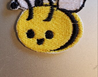 Abeja 4,8 cm 4,1 cm perchas imagen abejas insecto Hummel animal miel Patch aplicaciónb Abeja 4,8 cm 4,1 cm perchas imagen abejas insecto Hummel animal miel Patch aplicaciónb