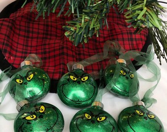 The Grinch Ornaments