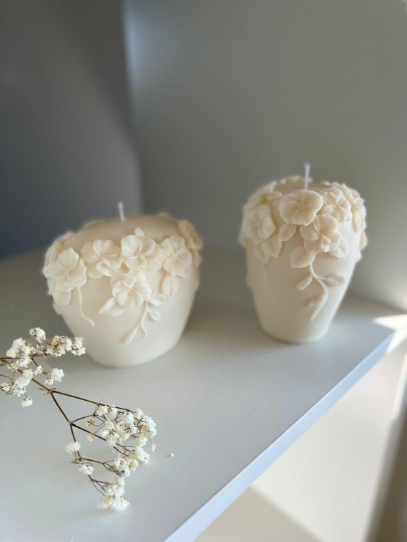 Bougies bouquets / Bouquets / Bouquet de fleurs  / Cadeau / Bougie d'exception / Fleurs / Flowers