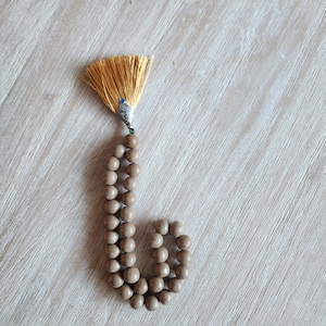100% Turbah Karbala Rosary, Karbala Soil 34 Prayer Beads mixed with soil of Imam Husseins Basement near the grave
