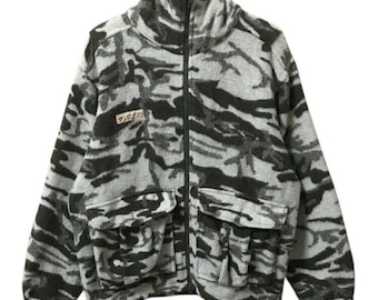 Vintage Columbia Wool Jackets Camouflage Colour Size M