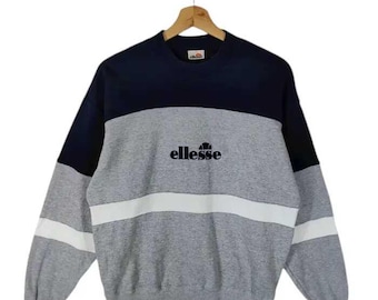 Vintage 90's Ellesse Sweatshirts Multicolour Size M