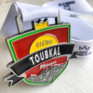 Toubkal Medal | Morocco | North Africa | Gift | Memento | Souvenir