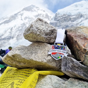 Everest Base Camp Medaille | Nepal | Bergsteigen | Geschenk | Andenken | Andenken