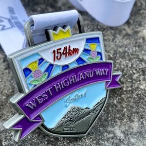 West Highland Way Medal - Scotland UK - National Trail