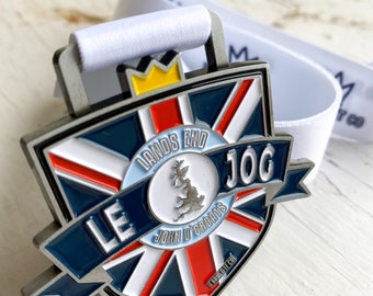 Lands End to John O' Groats Medal | LEJOG | UK | Souvenir | Memento | Gift