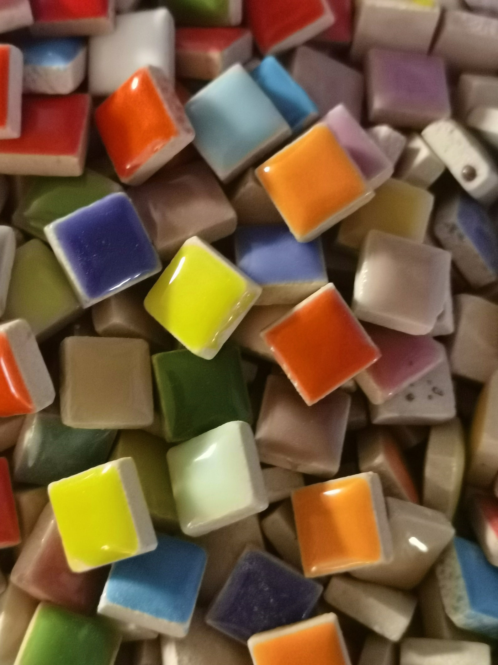 1000g2.2 lbs Ceramic Jigsaw Mosaic Tiles in a Choice of Etsy
