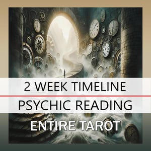 Lectura psíquica de 2 semanas: futuro, carrera, amor y vida