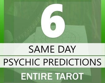 6 Psychic Predictions - Same Day Psychic Reading