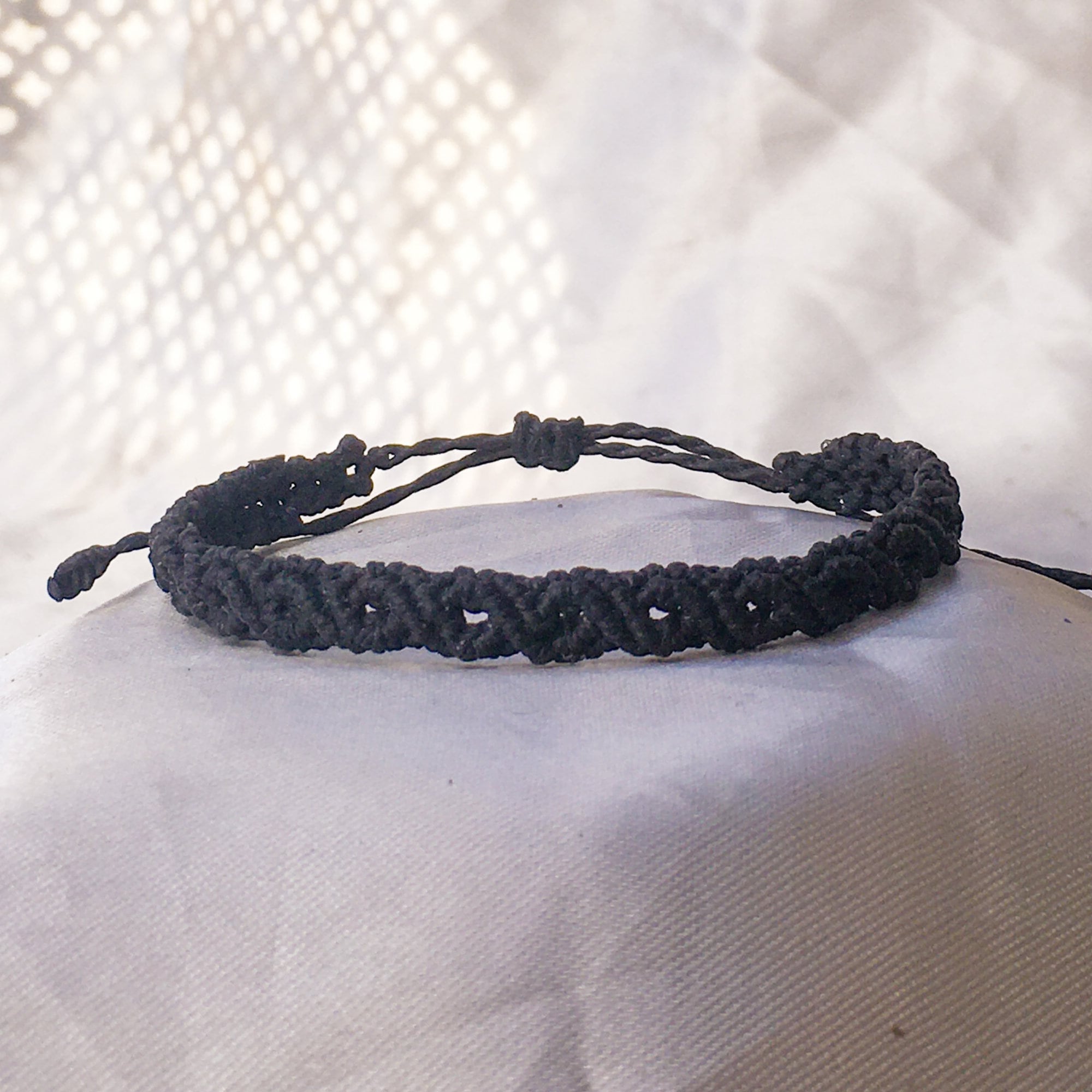 Adjustable Thread Bracelet Adjustable Woven Anklet 1 Color - Etsy UK