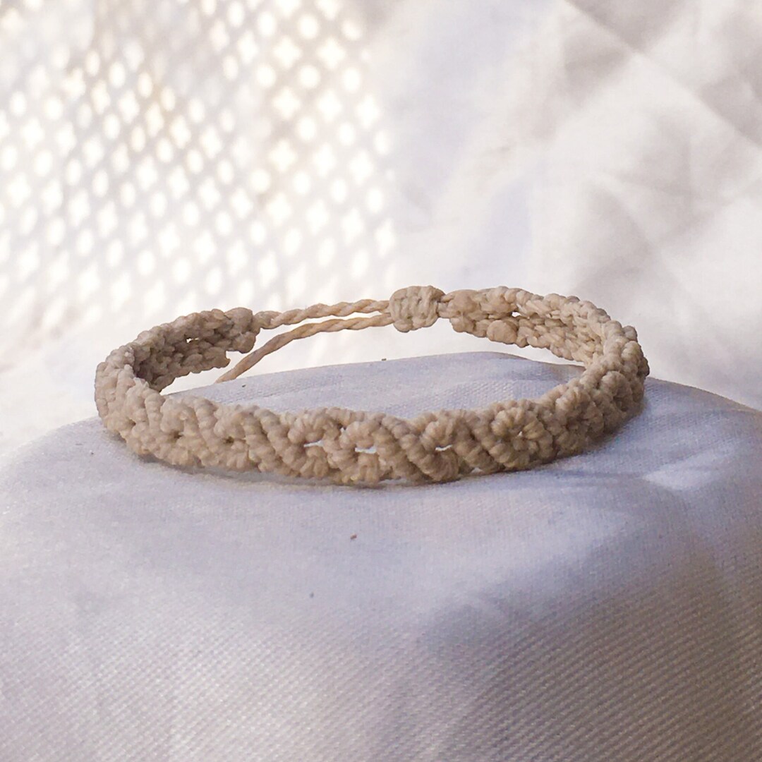 Adjustable Thread Bracelet Adjustable Woven Anklet 1 Color - Etsy UK