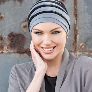 US Bamboo Chemo Beanie Hat, Soft Cancer Headwear, Alopecia Cap- Dorna