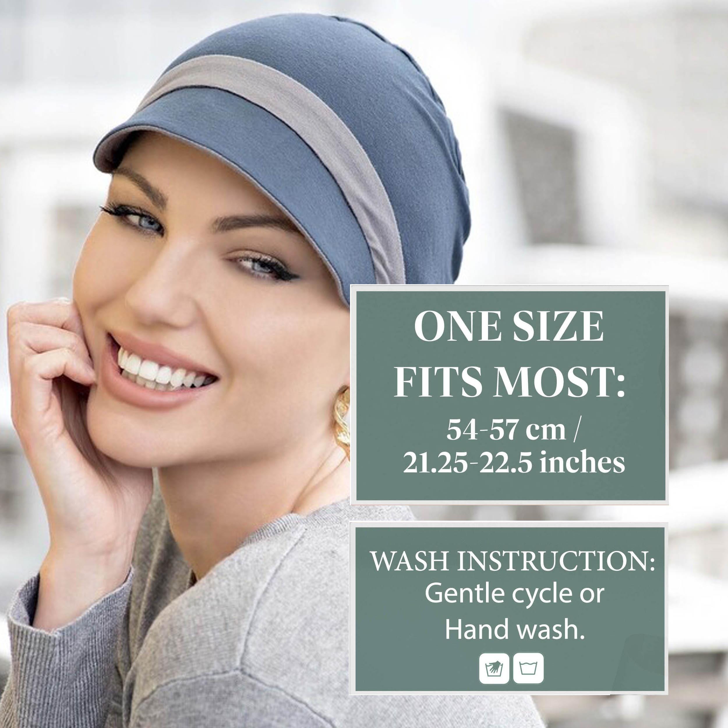 Reversible Summer Chemo Headwear, UPF 50+ Sun Protection 