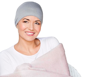 Masumi Cotton Cozy Sleep Cap para mujeres, Chemo Headwear - Sombrero contra el cáncer, Sombreros para pacientes con cáncer, Soft Chemo Cap, Turbantes, Alopecia Pérdida de cabello